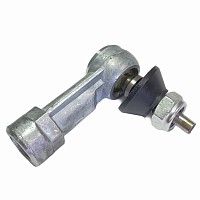 Наконечник тяги КПП левый L=55 M10x1.5 под ключ, M12x1.75 MAN/DAF/Scania/Mercedes Benz Stellox | ТопДизель