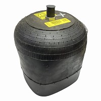 Пневмоподушка без стакана 1 шпилька-штуцер M24x1.5 по центру Mercedes Benz Actros Turtech | ТопДизель