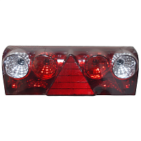 Фонарь задний многосекционный левый провод поворот белый Schmitz Europoint II Техавтосвет | ТопДизель