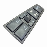 Выключатель клавишный стеклоподъемника со стороны водителя Volvo FH12 Peters | ТопДизель