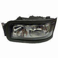 Фара в сборе левая универсальная с корректором с окантовкой H7/H7 MAN TGA/TGX/TGS/TGM/TGL Depo | ТопДизель