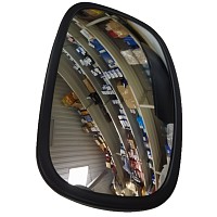 Зеркало 155x260x3 под трубу 22мм без подогрева Scania 2/3-серия TangDe | ТопДизель