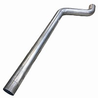 ТРУБА ГЛУШИТЕЛЯ ДЛИННАЯ ПОД КАБИНОЙ VOLVO Z-ОБРАЗНАЯ DINEX | ТопДизель