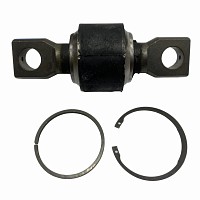 Ремкомплект V-образной реактивной тяги (наружний cайлентблок) d75x152x23 DAF F800-2700/65/75/85/95/105CF/XF/IV Rostar | ТопДизель