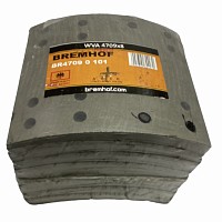 НАКЛАДКИ ТОРМОЗНЫЕ ЗАДНИЕ EATON 7 ОСЬ (STD) BREMHOF | ТопДизель