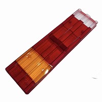 Стекло фонаря заднее левое правое 6-секционное прямоугольное с ребрами Mercedes Benz/MAN/DAF/Volvo Ayfar | ТопДизель