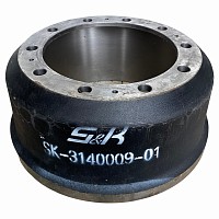 Тормозной барабан 420x180/192 H=227, d=290/335 n10x23 Тонар/SAF RS 9042 S&K GMBH | ТопДизель