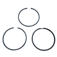 Кольца поршневые компрессора d90 2.5 с пазом x2.5x4 Mercedes Benz OM 401-422 KS | ТопДизель