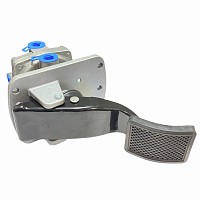 Кран тормозной главный двухсекционный подпедальный Камаз/МАЗ Кamaz | ТопДизель