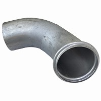 Труба глушителя промежуточная 1-изг низкорамное шасси Volvo FM7/10/12, FH12/16 Dinex | ТопДизель