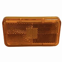 Фонарь габаритный желтый прямоугольный с лампой 102x54мм Volvo FH12 93-96 Depo | ТопДизель