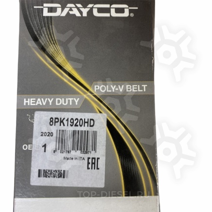 8PK1920HD Ремень поликлиновой 8PK1920 MAN TGA Dayco купить