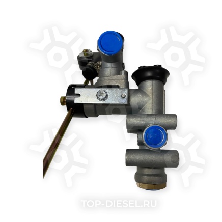 T03678001 Кран уровня пола 4 выхода BPW, DAF, MAZ, Камаз, Тонар Topcover купить рис.5