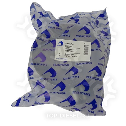 030445 Хомут глушителя Volvo FH12 D12C Renault Magnum Daf XF95 Sampa купить