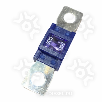 1987531004 Предохранитель резьбовой голубой 200A/32V Mega Универсальный Bosch купить рис.2