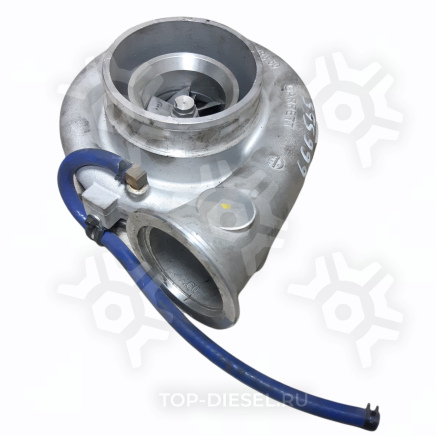 666555 Улитка алюминиевая с крыльчаткой и хомутом для Detroit Diesel без EGR 714788-5001S б/у Garrett купить